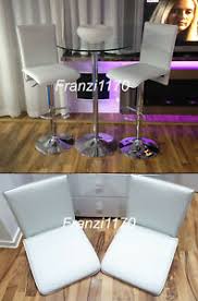 Light luxury bar chair modern minimalist high chair stool. 2x Barhocker Bar Hocker Stuhl 1x Stehtisch Glastisch Bistrotisch Esstisch Ebay