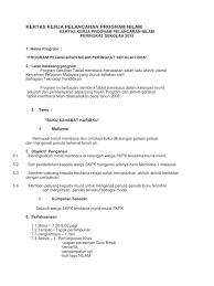 Kertas kerja program pelancaran nilam. Kertas Kerja Pelancaran Program Nilam 2019