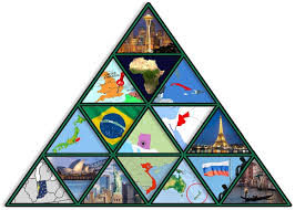 Challenge them to a trivia party! Trivia Triangles Movie Geography Quiz
