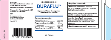 Duraflu Generic Acetaminophen Prescriptiongiant