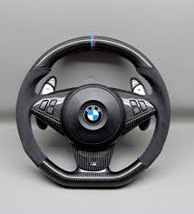 Custom Made Carbon Fiber Bmw Steering Wheel 3 4mm Thicker Flat Bottom Modified Side Design Re Designed 10 2 O Clo Tyuning Avtomobilej Serii Bmv Avtomobili