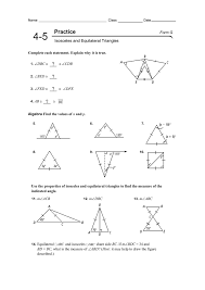Means equal legs, and we have two legs , right? Isosceles And Equilateral Triangles Worksheet Answers Worksheet List