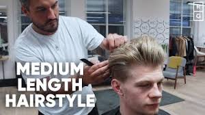 Some time ago, they were just the intermediate stage between short and long hair. Medium Length Hairstyle For Men With Undercut And Fade Youtube