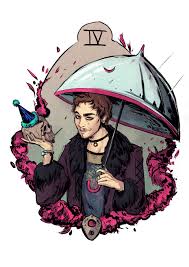 A dysfunctional family of superheroes comes together to solve the mystery of their father's death. Klaus Umbrella Academy Zonty Illyustracii Fandom