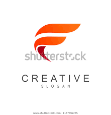 Simple Letter F Logo Stock Vector Royalty Free 1167492265