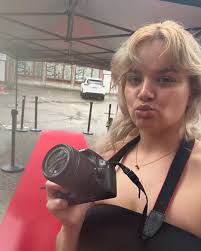 No hair, no make up. Just a small town girl from Northern Ontario, taking 