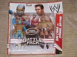 WWE Daniel Bryan Sin Cara 2-pack Mattel Action Figures Signed Battle Pack