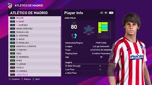 To download atletico madrid kits and logo for your dream league soccer team, just copy the url above the image, go to my club > customise team > edit kit > download and paste the url here. Atletico Madrid Players Face Rating Pes 2020 Youtube