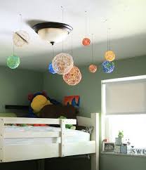 Balloon Lamp Or Solar System Lamp Decomyplace Home Decorating Ideas Interior Styling Home Layout I Solar System Crafts Solar System Art Diy Solar System