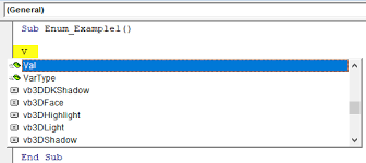 Vba Enum Step By Step Examples To Use Vba Enumerations