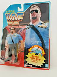 WWF Hasbro Big Bossman MOC (Spanish Card) | eBay