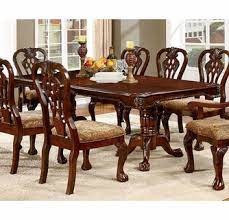 Stay updated about cherry wood dining chairs sale. Elana Brown Cherry Wood Dining Table W Leaf By Furniture Of America