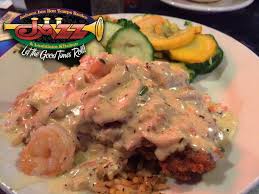 An authentic french quarter cafe featuring fine cajun cuisine. Jazz Restaurant On Twitter Our Signature Dish Chicken A La Mer Is Half Off Today A Helping Of Chicken Resting On A Steaming Bed Of Dirty Rice Covered In A Parmesan Sauce