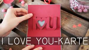 Wir zeigen dir was du an diesem besonderen tag für deine liebsten basteln kannst. Diy 3d Karte Valentinstag Youtube