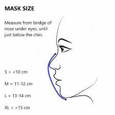 Size Chart In 2020 Diy Face Mask Easy Face Masks Diy Sewing Pattern