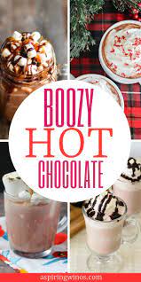 Boozy Hot Chocolate Recipes Make It Even Better Boozy Hot Chocolate Alcoholic Hot Chocolate Hot Chocolate Recipes