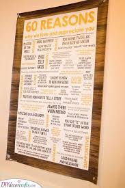 60th Birthday Present Ideas For Dad Uk Sixty Reasons 60th Birthday Present Ideas In 2020 60th Birthday Ideas For Dad 60th Birthday Ideas For Mom 60th Birthday Gifts