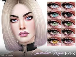 The cc list is in the description! Eyecolors Downloads The Sims 4 Catalog