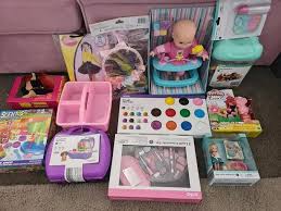 The most common christmas present daughter material is metal. Mum S Snap Of Huge Christmas Present Haul For Toddler Branded Ridiculous World News Mirror Online