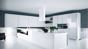 modern pure white kitchen cabinets and