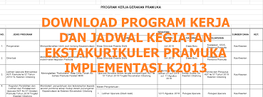 Maybe you would like to learn more about one of these? Download Program Kerja Dan Jadwal Pramuka Sd Smp Sma Guru Berbagi