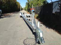 32xx Double Axle 14 000lb Carrying Capacity Net 12 500 Lb Boat Trailer For A 31 Contender 5 Year Warranty Boat Trailers Aluminum Boat Trailers Aluminum Boat