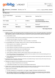 Pdf Goibibo Eticket Satya Giri Academia Edu
