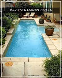 Backyard Inground Pools 2020 In 2020 Small Pool Design Small Backyard Design Backyard Pool Designs