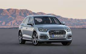 Download Wallpapers Audi Q5 2018 4k Silver Q5 Luxury Suv German Cars Audi Besthqwallpapers Com Audi Q5 Luxury Crossovers German Cars