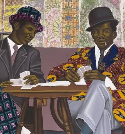 Work by Barkley L. Hendricks