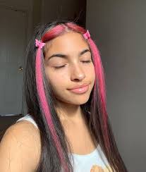 V 3 On Instagram Pink Hair Dont Care Hair Color Streaks Aesthetic Hair Pink Hair Streaks