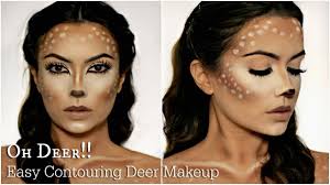 easy deer makeup tutorial