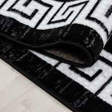 191 ergebnisse für versace teppich. Teppich Modern Designer Wohnzimmer Bordure Versace Muster Meliert Schwarz Weiss Grosse 80x150 Cm