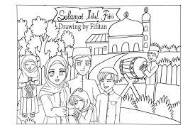 Gambar kartun anak ramadhan top gambar. Contoh Gambar Mewarnai Tema Ramadhan Mewarnai Cerita Terbaru Lucu Sedih Humor Kocak Romantis