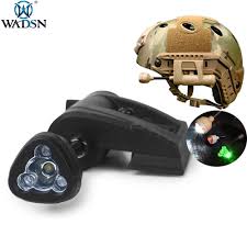 Wadsn Airsoft Tactical Military Helmet Light Charge Mpls 4 Mode Ir White Green Red Led Outdoor Helmet Signal Survival Flashlight Helmets Aliexpress