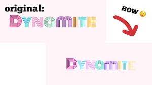 We have 18 free bts vector logos, logo templates and icons. How To Copy Bts Dynamite Font Text Youtube