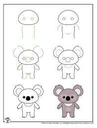Draw A Koala Kids Printable Woo Jr Kids Activities Download and use 10,000+ kids drawing stock photos for free. draw a koala kids printable woo jr