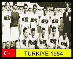 Turkey Team Group For The 1954 World Cup Finals