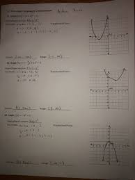 Precalculus worksheets usually contain practice problems related to problems found on the exam. Transformations Of Functions Worksheet Precalculus