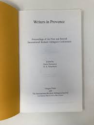 Writers in Provence
