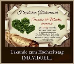 Check spelling or type a new query. Schild Geschenk Petersilienhochzeit 12 5 Jahre Individuell Namen Datum A4 Ebay