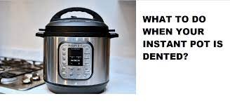 Easy to use, easy to clean, fast, versatile, and convenient — the instant pot duo electric pressure cooker is america's #1 most loved multicooker. What To Do When Your Instant Pot Is Dented Miss Vickie