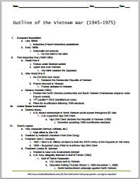 Worksheets are vietnam war work, an overview of the vietnam war overview, cold war america lesson 4 the. Vietnam War Outline Timeline And Facts Student Handouts
