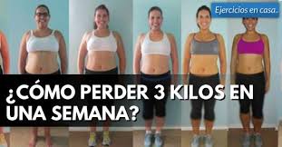 De manera sana, rápida y permanente, es el objetivo que me propuse hace unos años. Como Adelgazar 3 Kilos En Una Semana Ejercicios En Casa