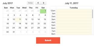 How To Change The Date In Agendaview Of Fullcalendar Javascript Plugin Stack Overflow
