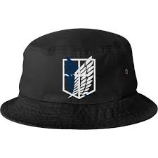 Titan Shingeki No Kyojin Anime Bucket Hat 23 Liked On Polyvore Featuring Accessories Hats Bucket Hats Fisherman Hat And Fis Bucket Hat Hats Fishing Hat