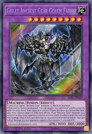 great ancient gear golem fafnir by batmed on deviantart in 2021 custom yugioh cards yugioh cards yugioh monsters