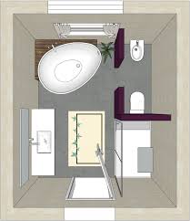 Badplanung Mit Freistehender Badewanne Die An Ein Podest Grenzt Bad Grundriss Badezimmerideen Kleine Badezimmer