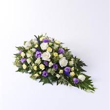 If you need cheap funeral flowers near me, no matter where you are. Baby Spray Blue And Lilac Funeral Flowers Driffied