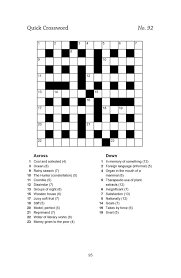Now you can write in your answer in the space provided. Quick Crosswords Book 1 A Crossword Book For Adults Containing 200 Puzzles 1 Richardson Puzzles And Games 9781913602000 Amazon Com Books